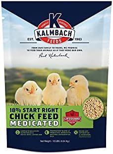 Kalmbach Feeds All Natural 18% Start Right Chick Feed Starter Crumble 10 lb