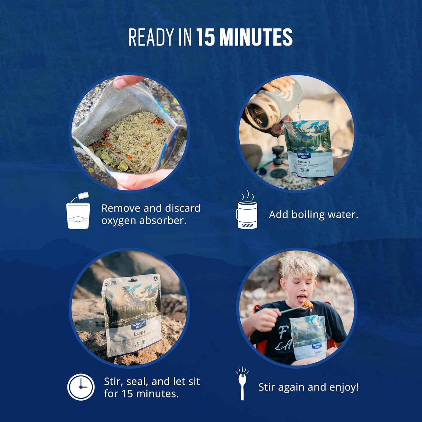 Three Cheese Mac & Cheese - Freeze Dried Backpacking & Camping Food - Emergency Food - 24 Grams of Protein, Vegetarian