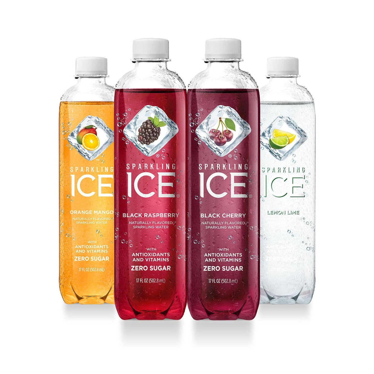Sparkling Ice Fruit Blasters, Variety Pack (17 fl. oz. bottle, 24 ct.)