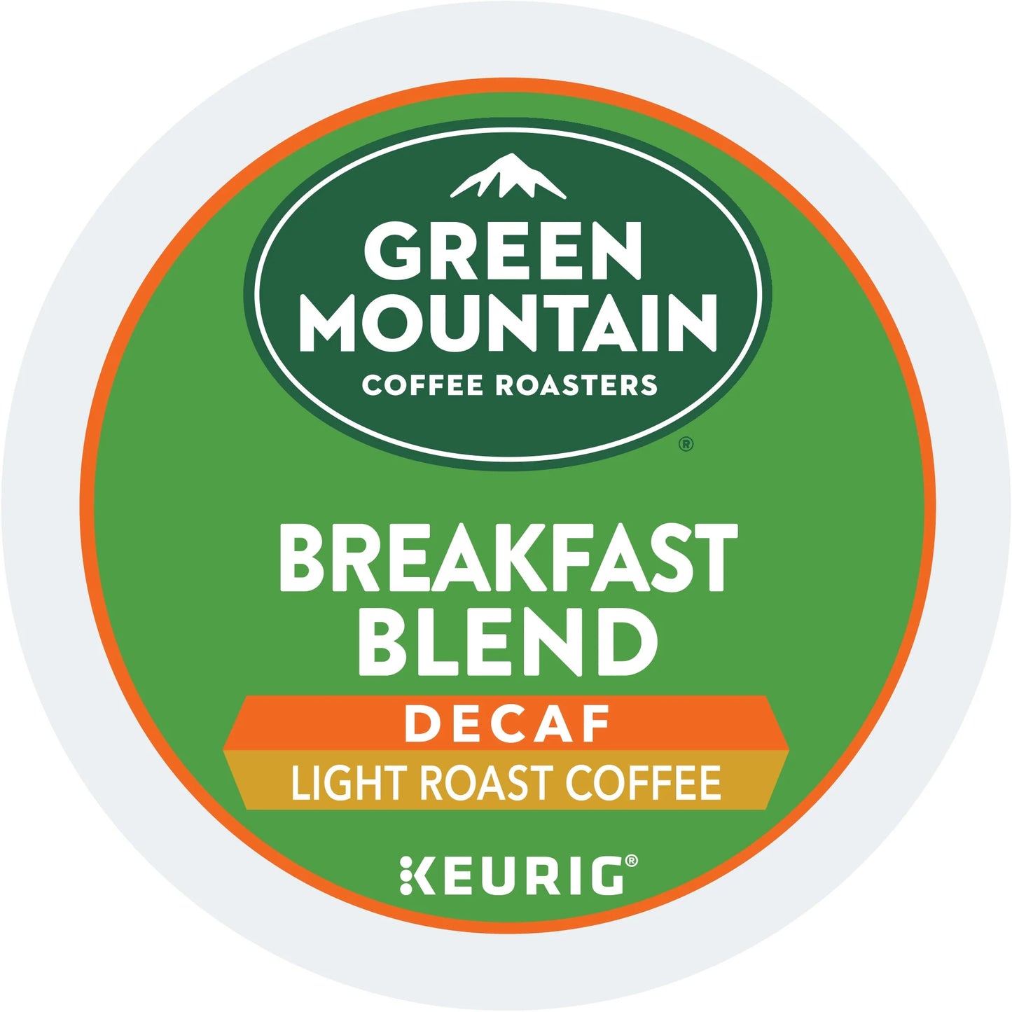 , Decaf Breakfast Blend Light Roast K-Cup Coffee Pods, 24 Count