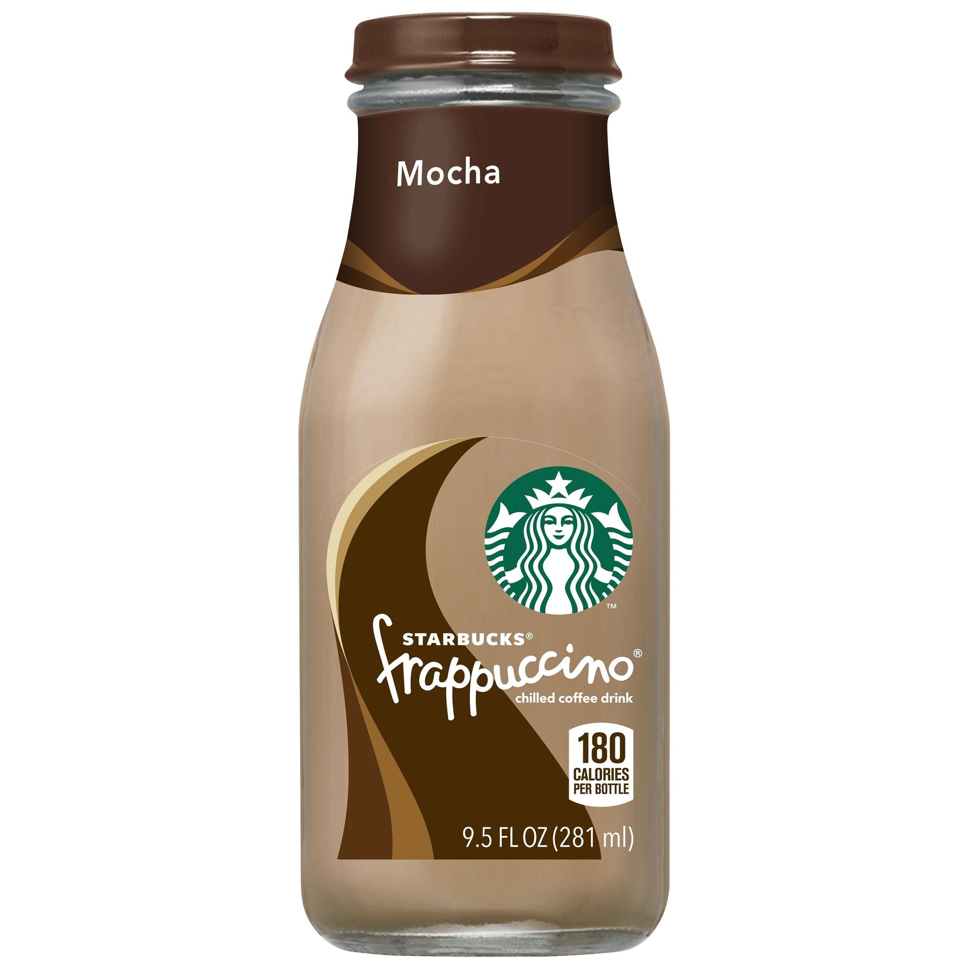 Frappuccino Mocha Iced Coffee Drink, 9.5 Fl Oz 15 Pack Bottles