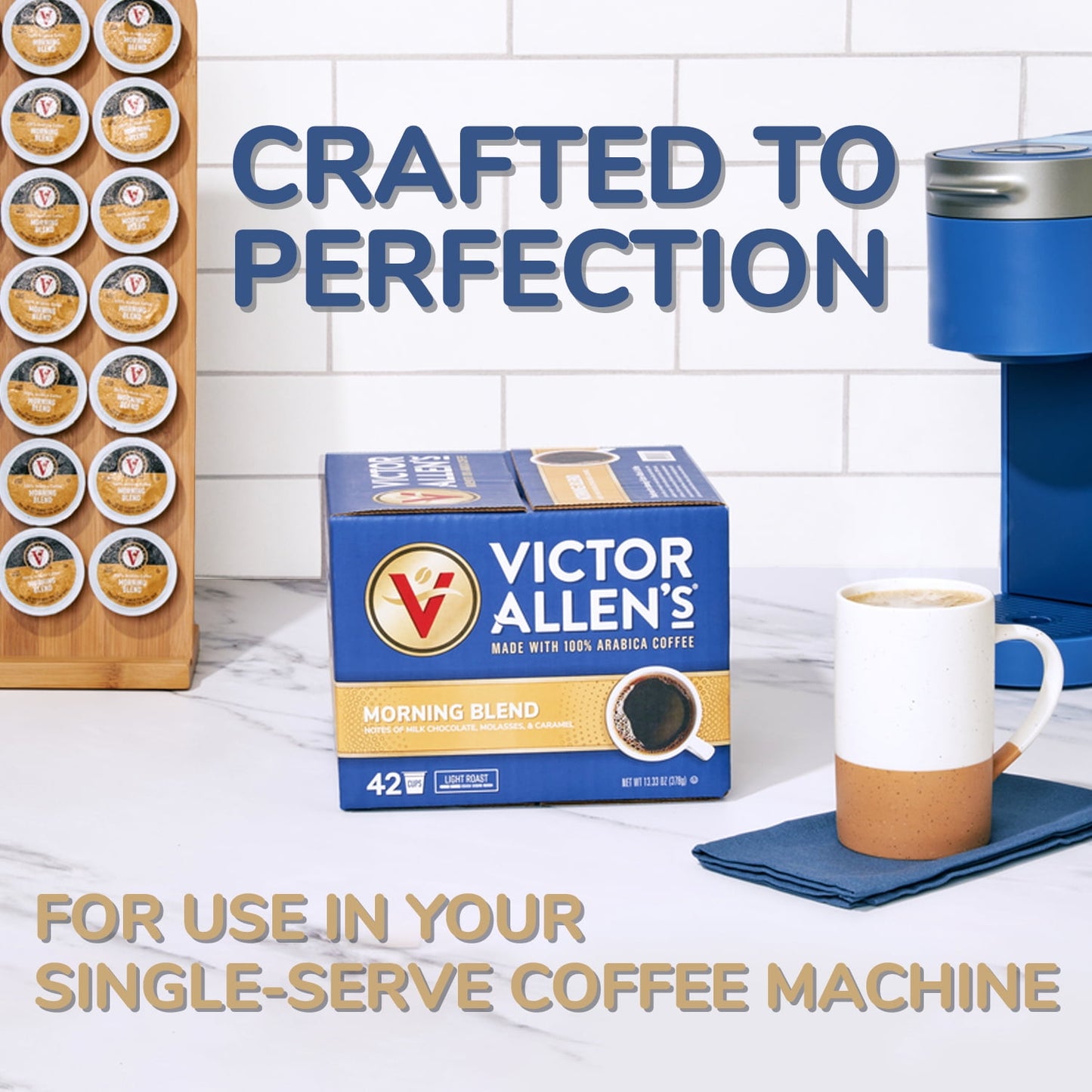 Victor Allen's Coffee Favorites Variety Single Serve K-Cup Coffee Pods