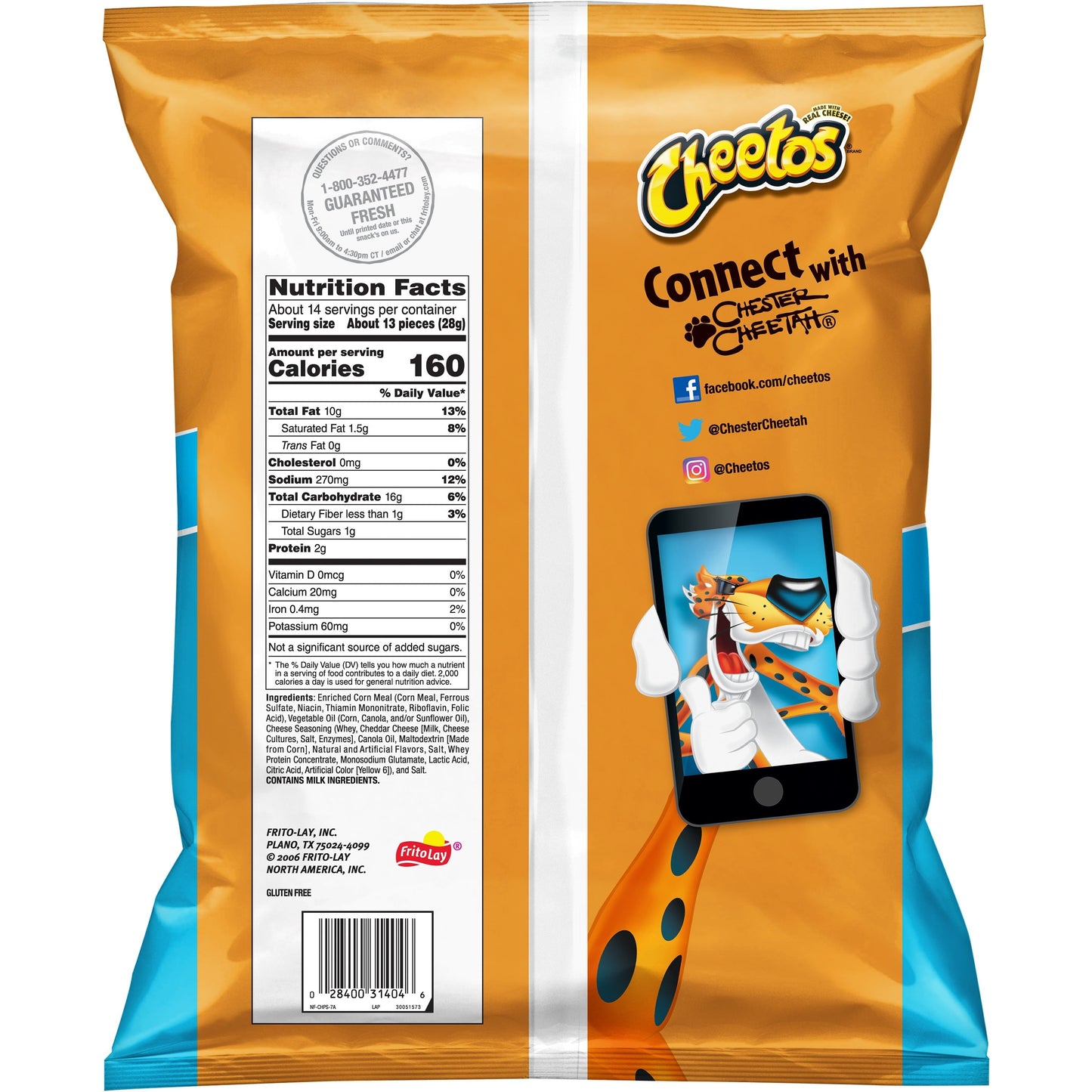 Cheese Puff Chips, 13.5Oz Party Bag