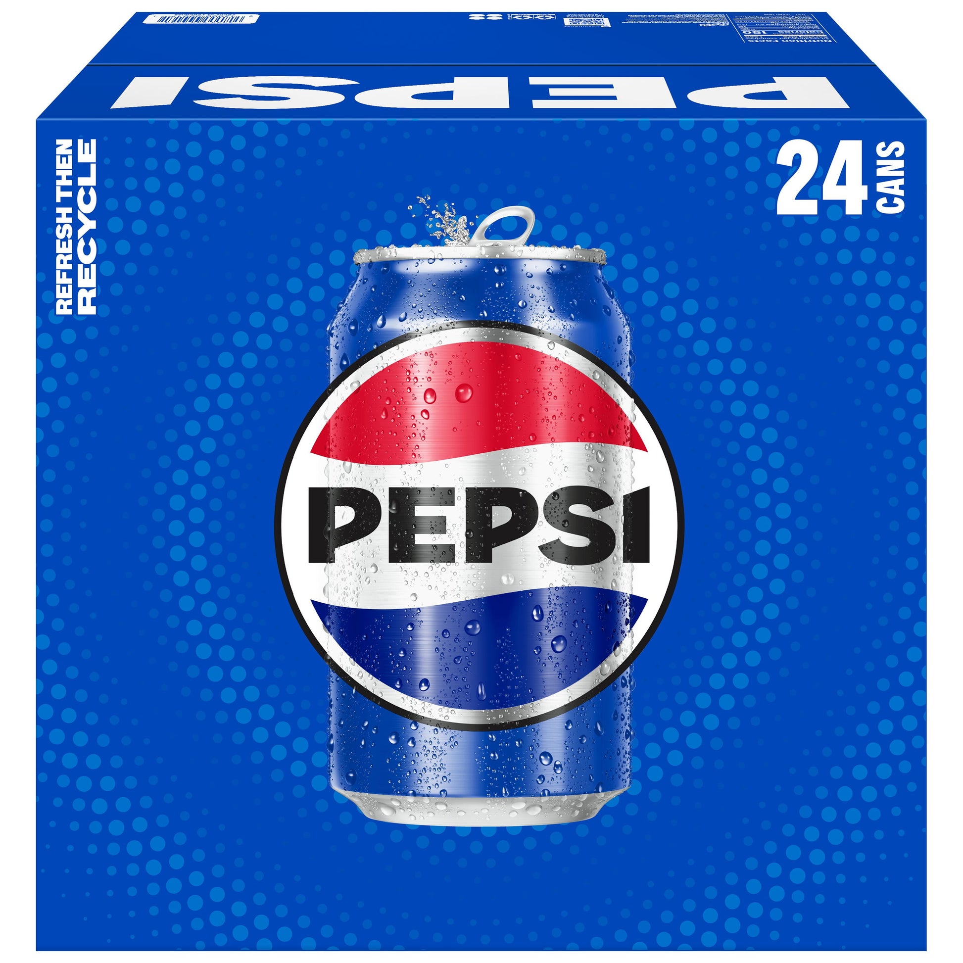 Cola Soda Pop, 12 Fl Oz, 24 Pack Cans
