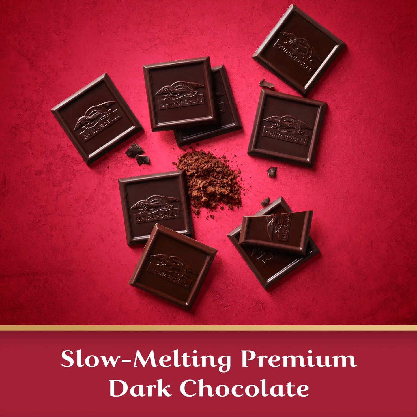 Dark Chocolate Squares Assortment, 14.86 Oz Bag