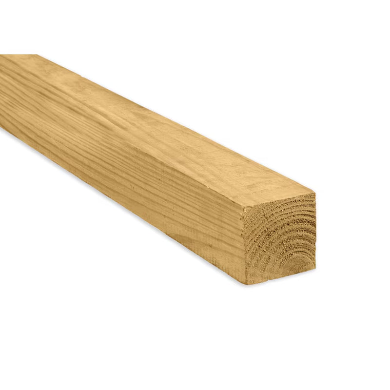 4-In X 4-In X 8-Ft #2 Southern Yellow Pine Ground Contact Pressure Treated Lumber