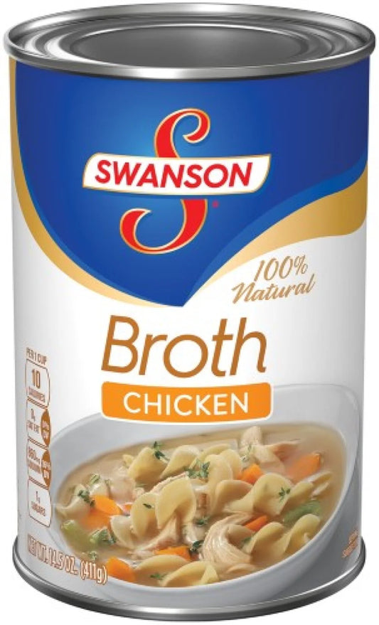 Chicken Broth 100% Natural (Pack of 2)