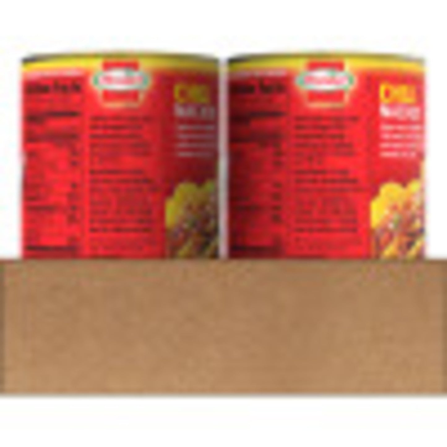 Chili with Beans, Beef, No Artificial Ingredients, 15 Oz Steel Can (4 Pack)