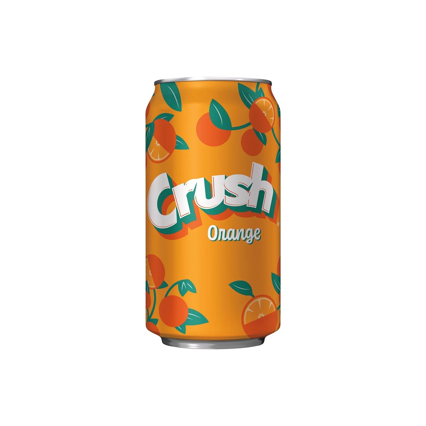 Crush Caffeine Free Orange Soda Pop, 12 Fl Oz, 12 Pack Cans