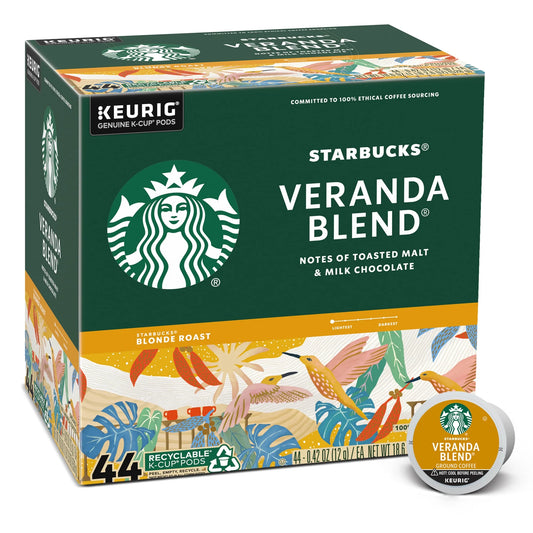 , Veranda Blend Blonde Roast K-Cup Coffee Pods, 44 Count K Cups