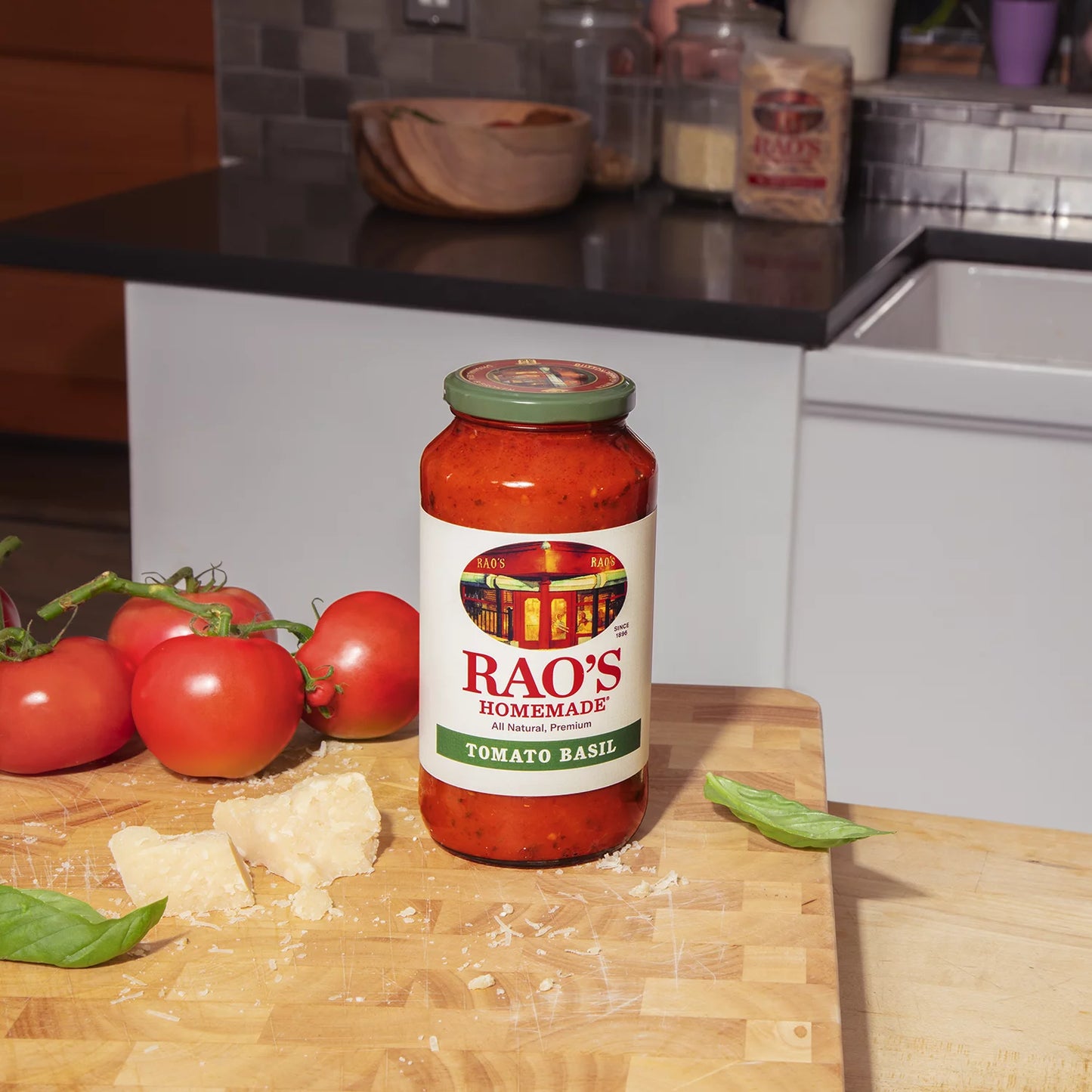Tomato Basil Spaghetti Sauce, Low Carb, Keto Friendly, 24 Oz