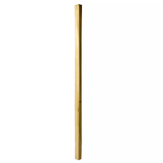 36 In. X 2 In. Pressure-Treated Southern Yellow Pine Wood Square End Baluster