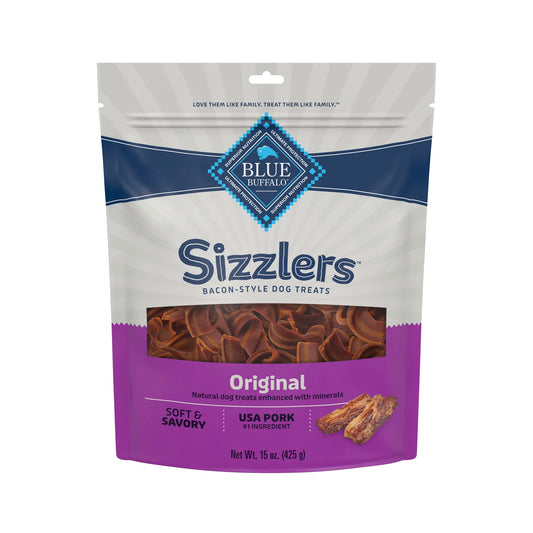 Sizzlers Natural Baconstyle Softmoist Original Pork Dog Treats