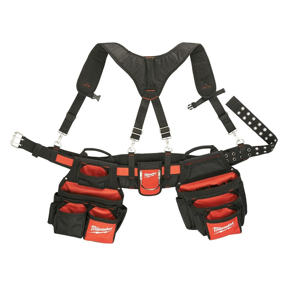 General Contractor Work Waist Tool Belt with Suspension Rig