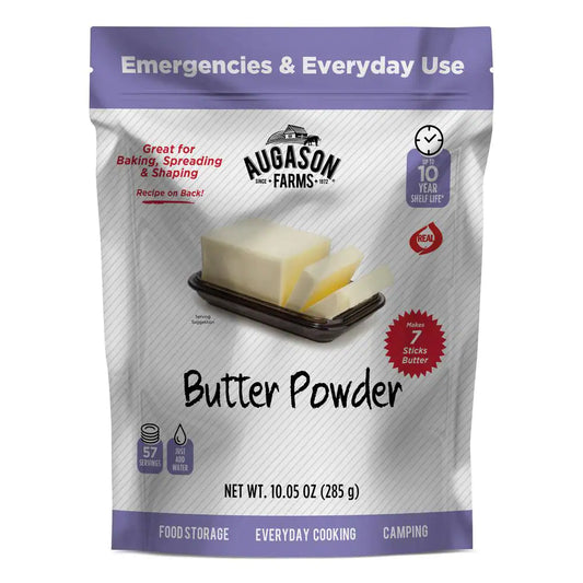 10 Oz. Dehydrated Butter Powder, Resealable Pouch