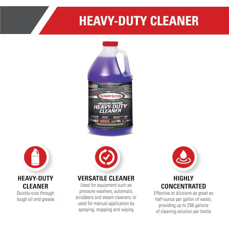 Heavy-Duty 128-Oz Multi-Purpose Pressure Washer Cleaner