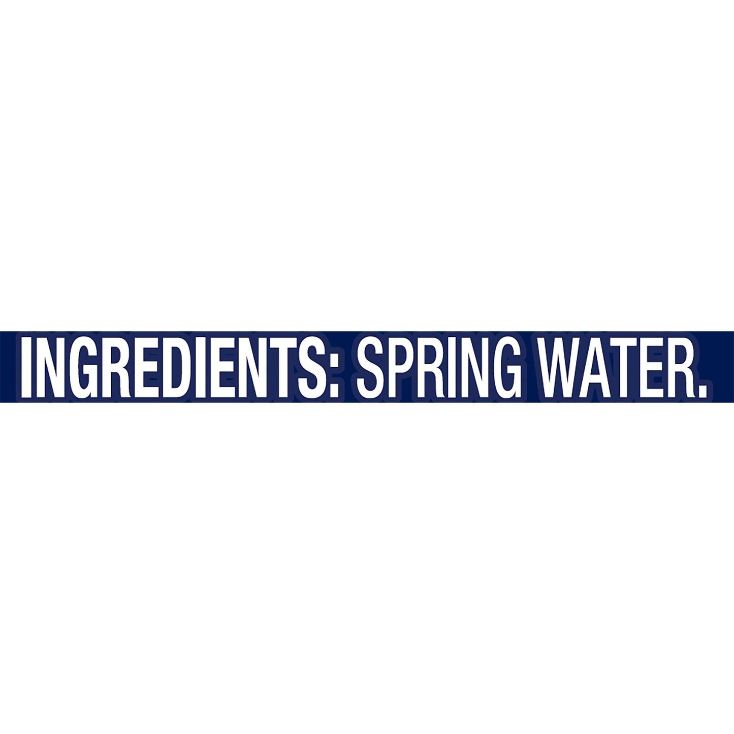 Brand 100% Natural Spring Water, 16.9-Ounce Plastic Bottles (Pack of 12)
