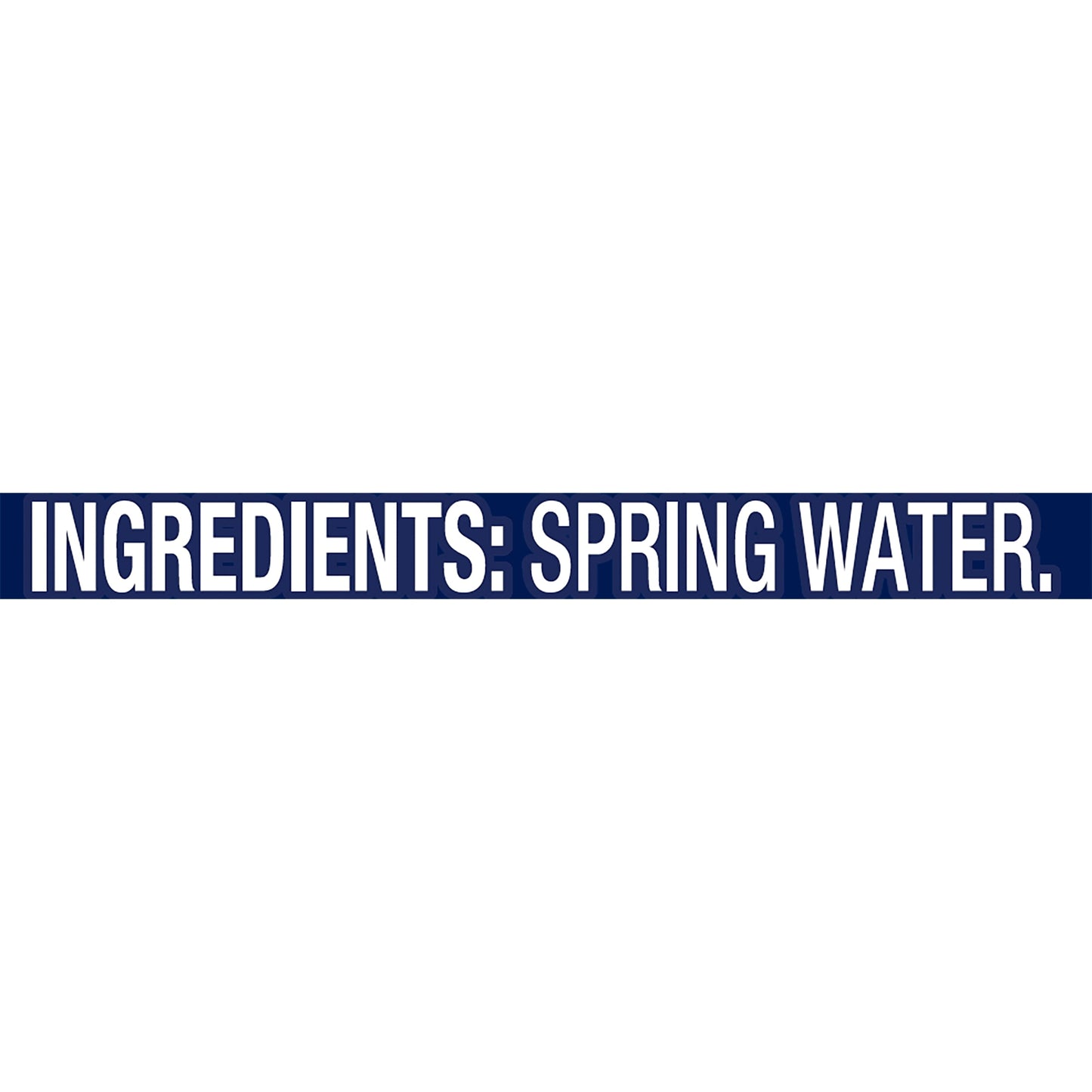 Brand 100% Natural Spring Water, 16.9-Ounce Plastic Bottles (Pack of 24)