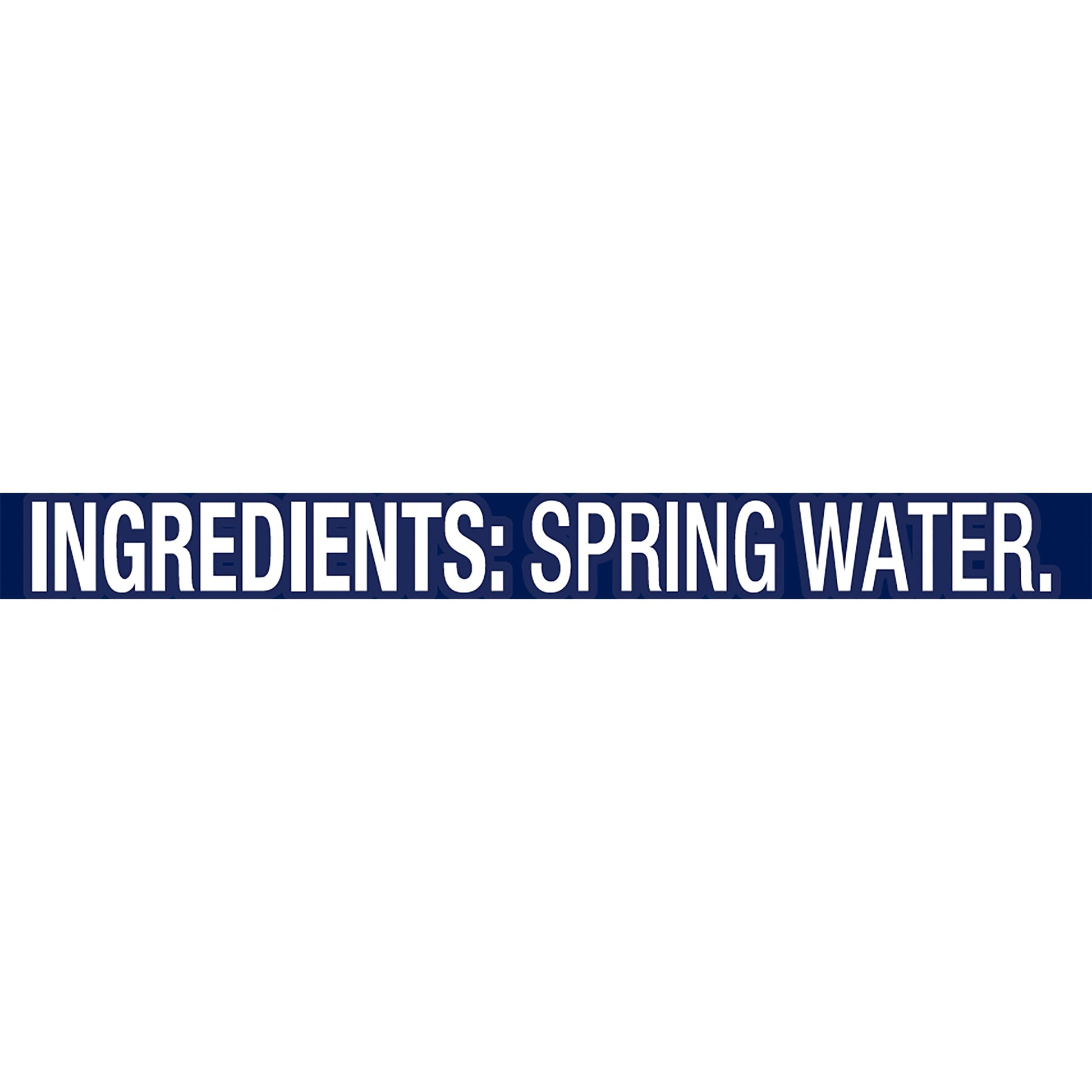 Brand 100% Natural Spring Water, 16.9-Ounce Plastic Bottles (Pack of 32)