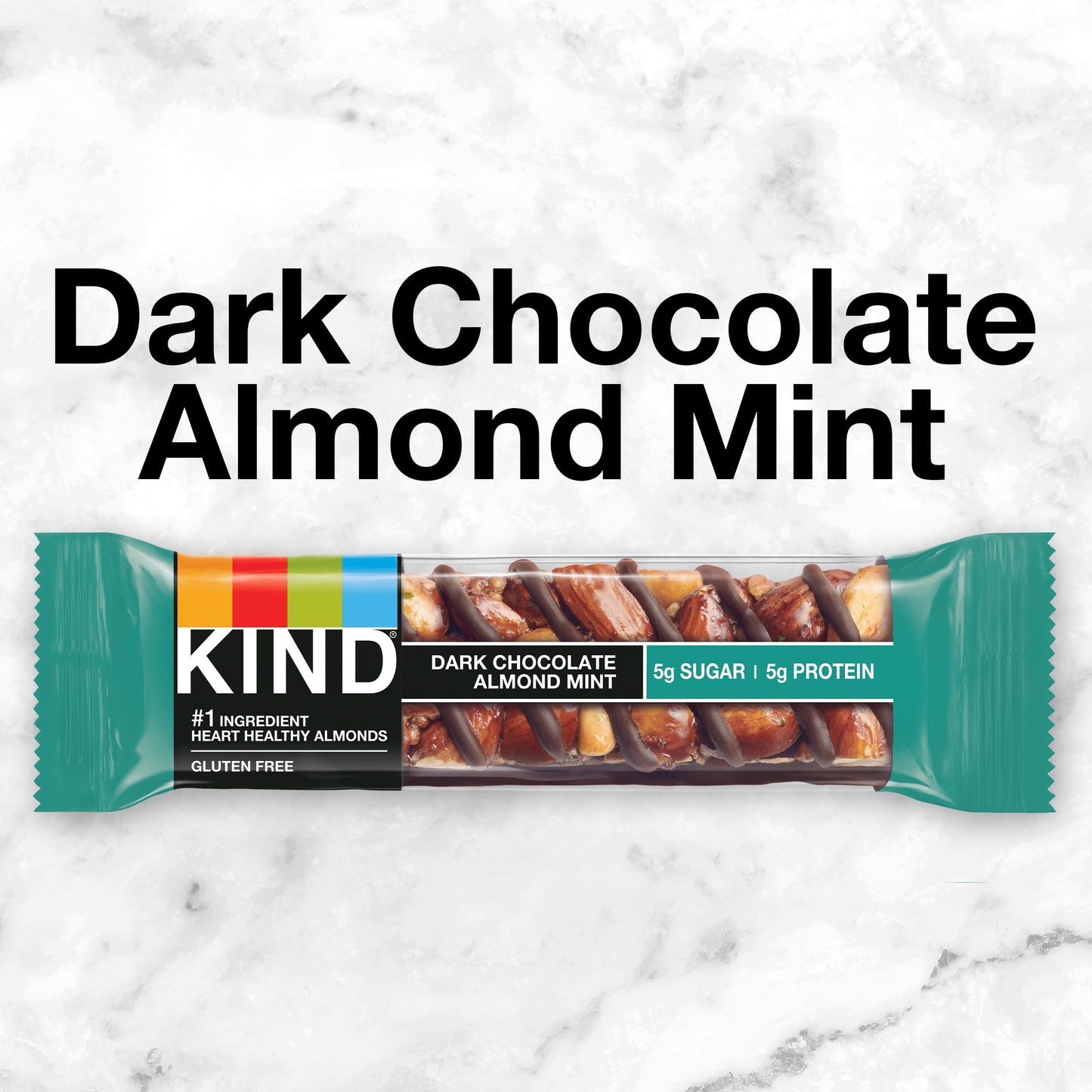 Nut Bars, Dark Chocolate Almond Mint, 1.4 Oz, 12 Ct