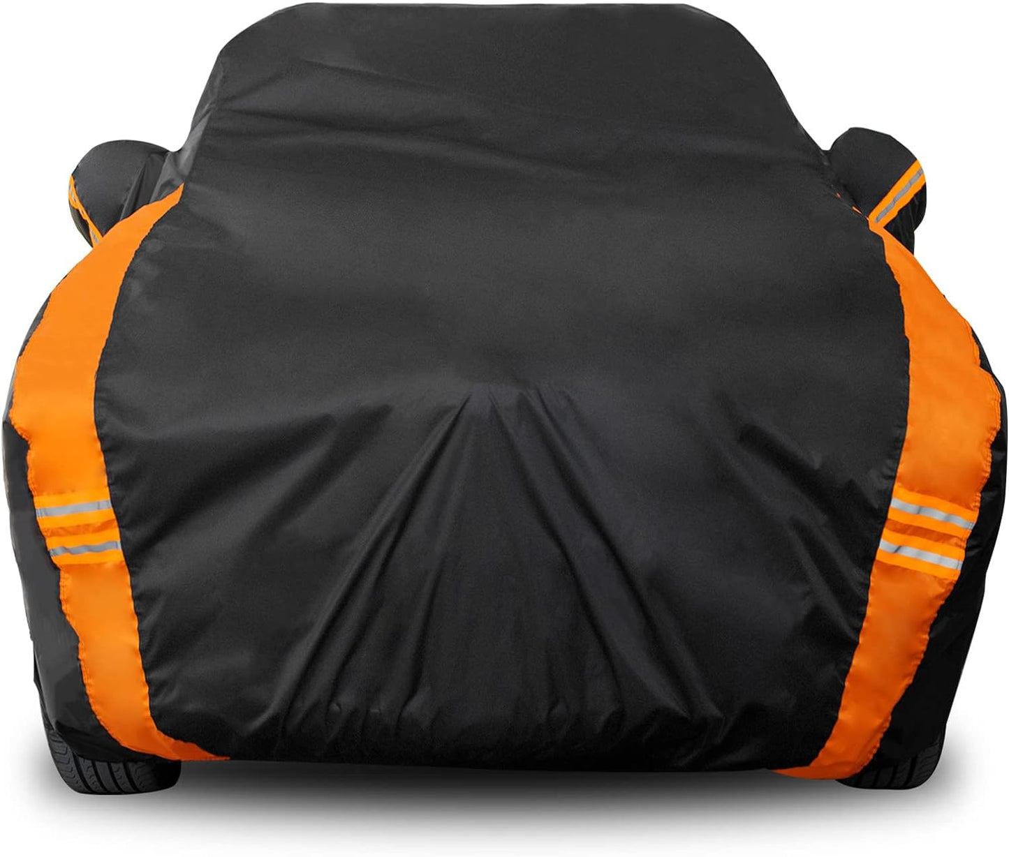 for Ford Mustang Car Cover Waterproof All Weather for Automobiles, Outdoor Full Exterior Covers Fit Sedan Ford Mustang with Windproof Strap