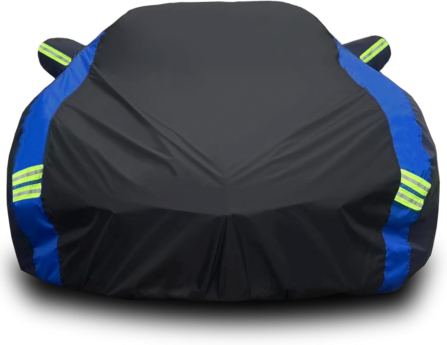 for Ford Mustang Car Cover Waterproof All Weather for Automobiles, Outdoor Full Exterior Covers Fit Sedan Ford Mustang with Windproof Strap