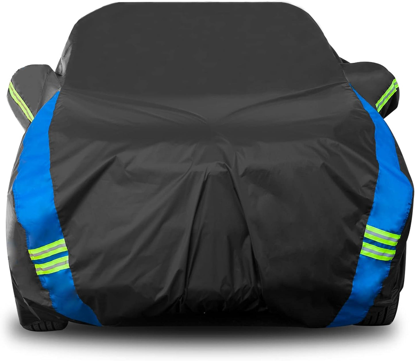 for Ford Mustang Car Cover Waterproof All Weather for Automobiles, Outdoor Full Exterior Covers Fit Sedan Ford Mustang with Windproof Strap