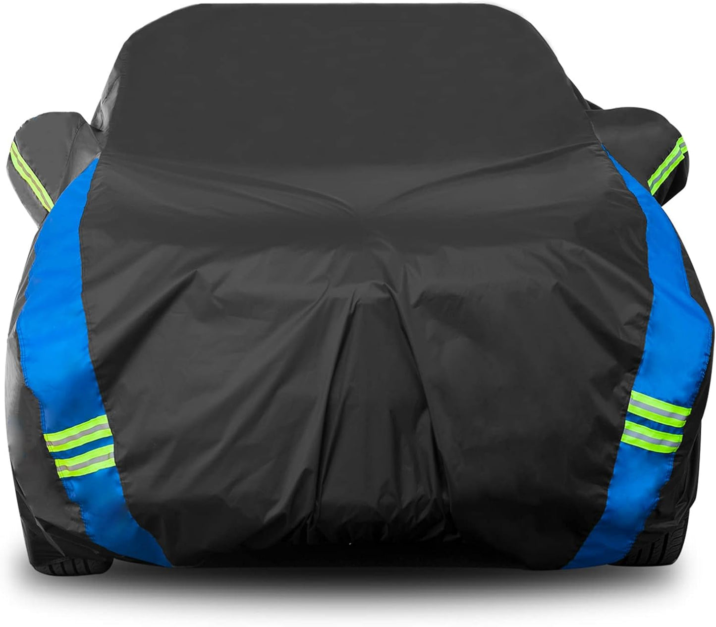 for Ford Mustang Car Cover Waterproof All Weather for Automobiles, Outdoor Full Exterior Covers Fit Sedan Ford Mustang with Windproof Strap