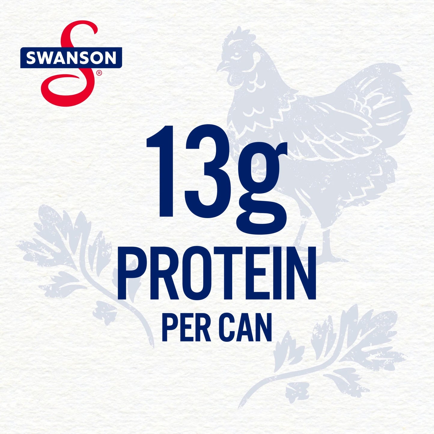 (8 Pack) Swanson Canned Chicken and Dumplings with White and Dark Chicken Meat, 10.5 Oz Can