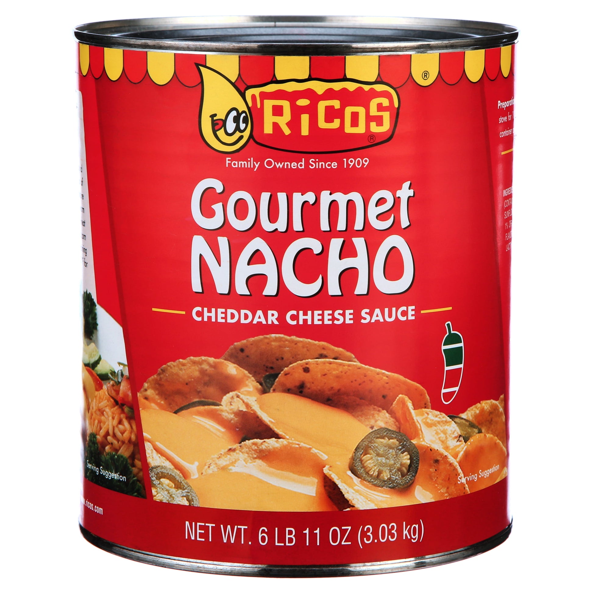 ® Gourmet Nacho Cheese Sauce, 107 Oz Can, Shelf-Stable