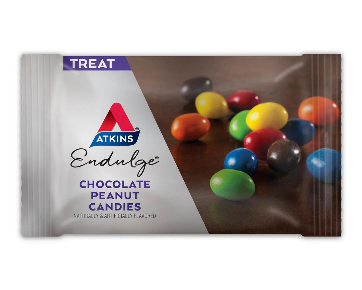 Endulge Treat, Chocolate Peanut Candies, Keto Friendly, 5 Ct