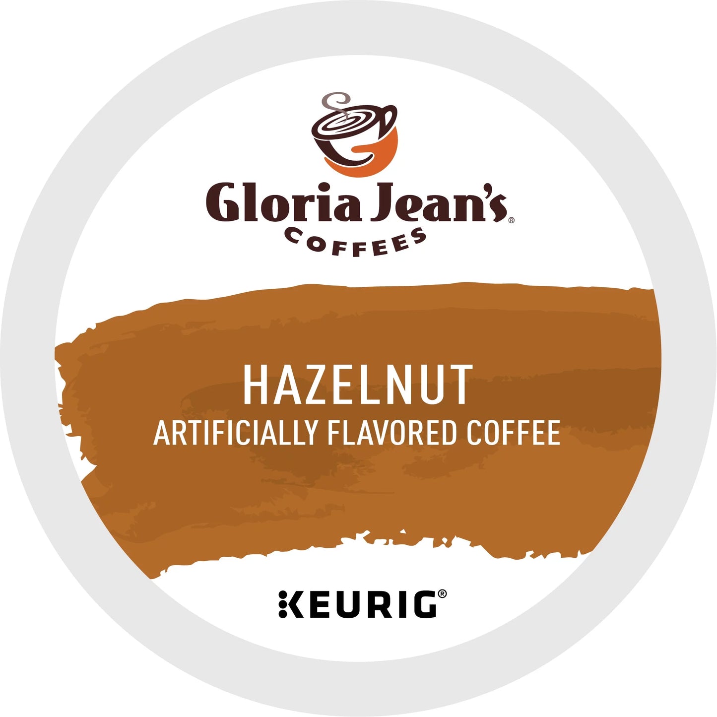 Gloria Jean'S Coffee, Hazelnut Medium Roast K-Cup Coffee Pods, 24 Count