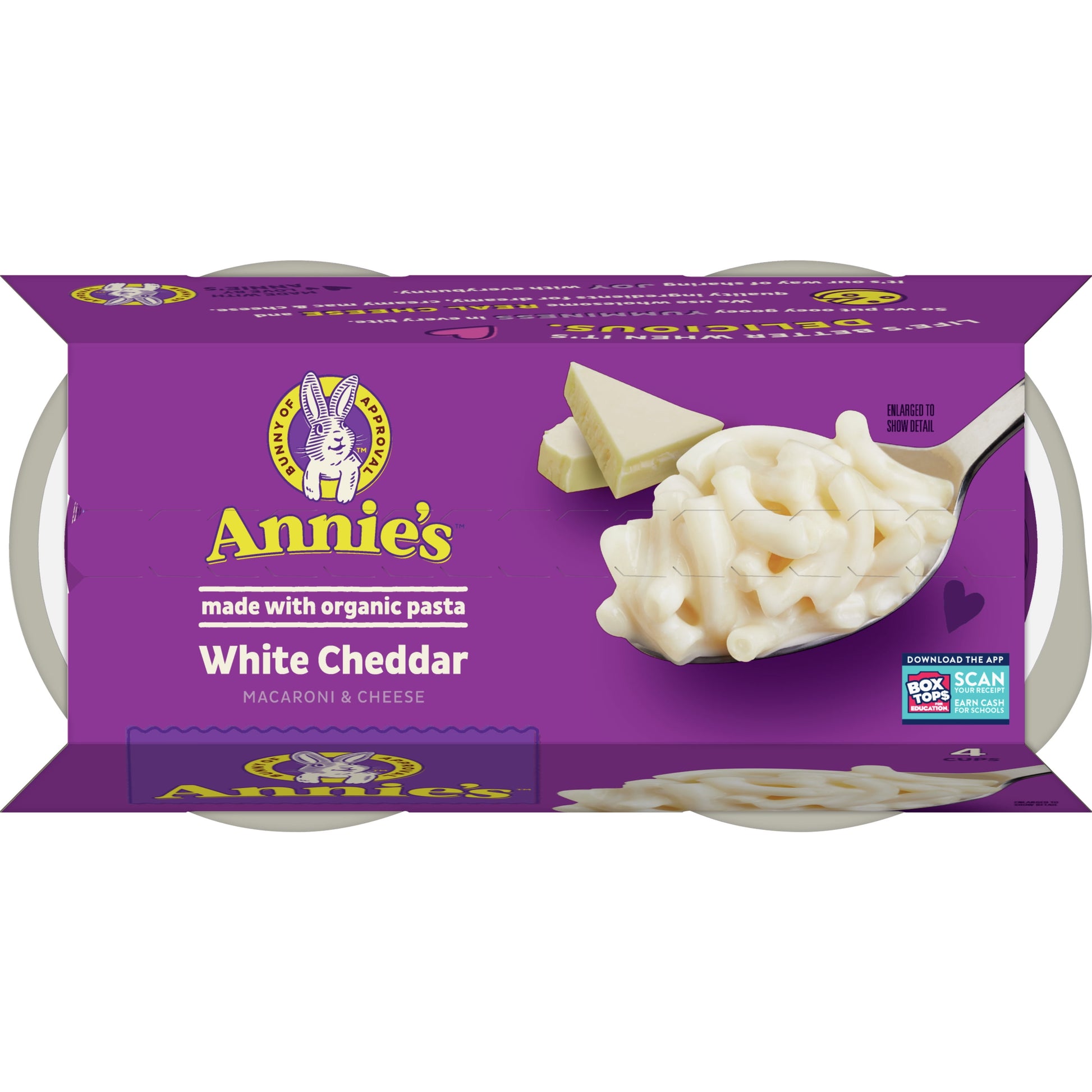 White Cheddar Mac and Cheese Cups, 4 Ct, 8.04 Oz
