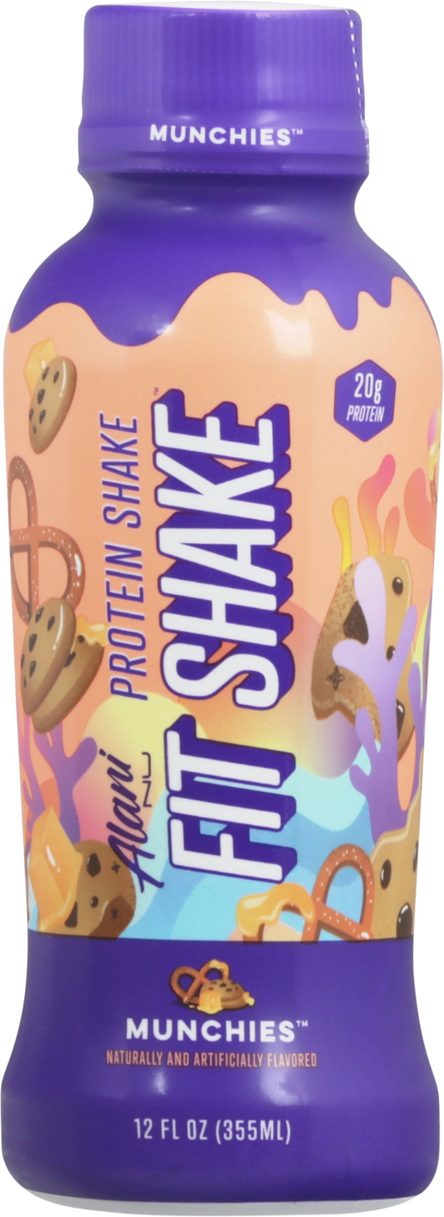, Fit Shake, Protein Shake, Munchies, 20 Grams Protein, 12 Fluid Oz.