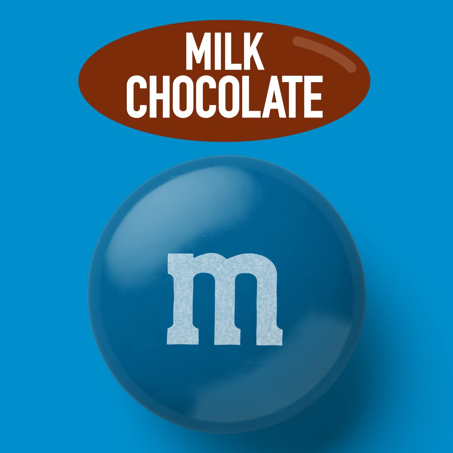 M&M’S Blue Milk Chocolate Candy, 5Lbs of  in Resealable Pack for Candy Bars, 4Th of July, Memorial Day, Graduations, Birthday Parties, Dessert Tables & DIY Party Favors