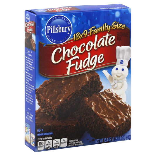 Brownie Mix, Rich Fudge, 18.4 Oz (Pack of 10)