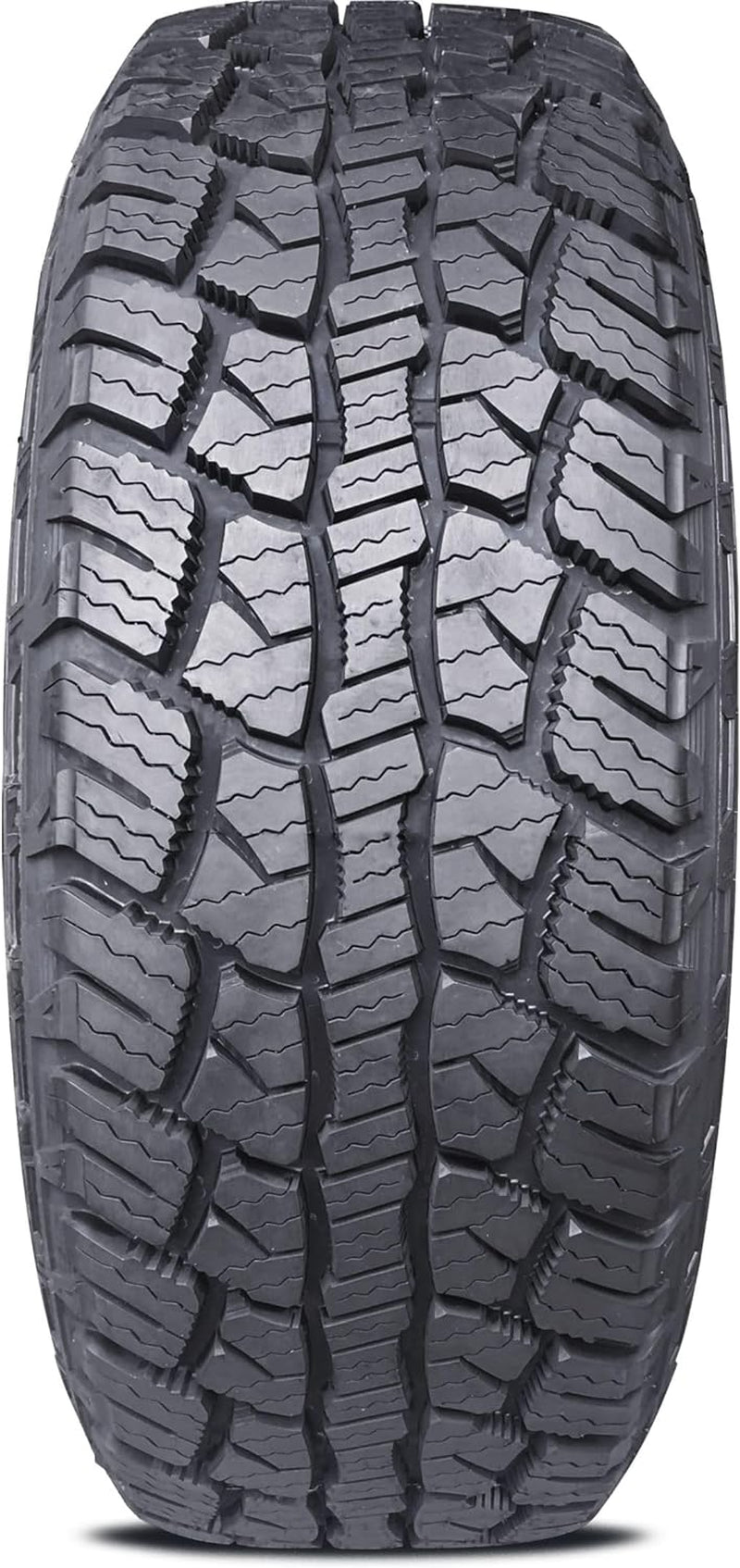 Set of 4 (FOUR)  Terreno A/T LT265/70R18 10 Ply 124S Load Range E SUV Light Truck All Season All Terrain Tire 265/70/18 (Tire Only) + Road Hazard Warranty Included 265/70/18