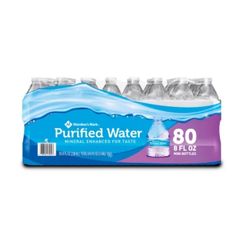 Member'S Mark Purified Bottled Water (8 Fl. Oz., 80 Pk.)