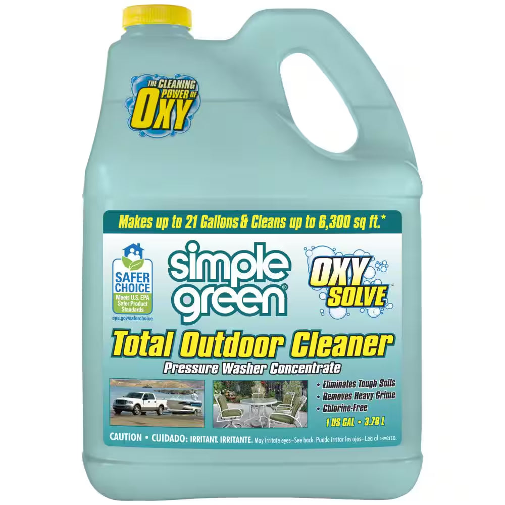 1 Gal. Oxy Solve Total Outdoor Pressure Washer Concentrate