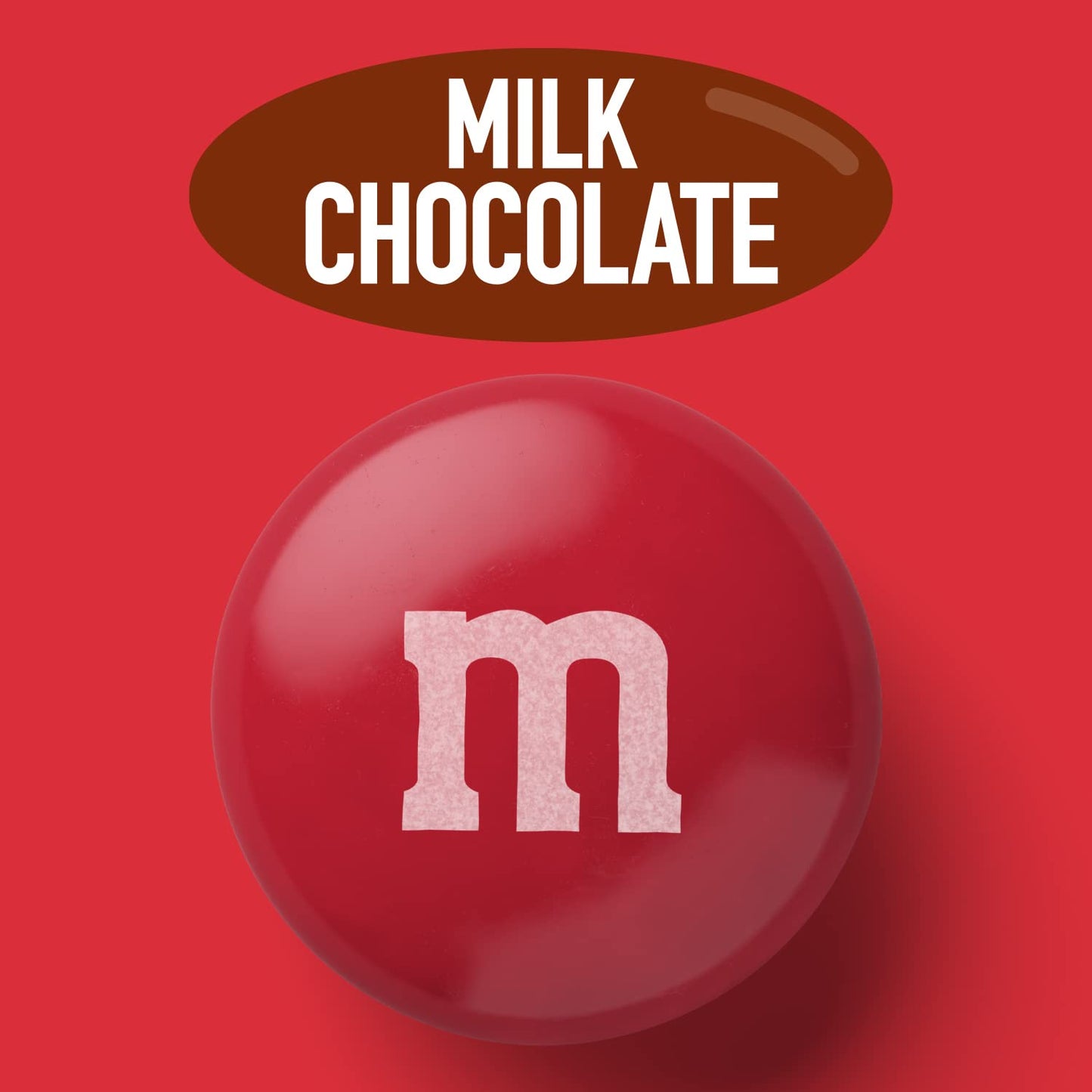 M&M’S Red Milk Chocolate Candy, 2Lbs of  in Resealable Pack for Candy Bars, Birthday Parties, 4Th of July, Christmas, Valentine'S Day, Dessert Tables & DIY Party Favors