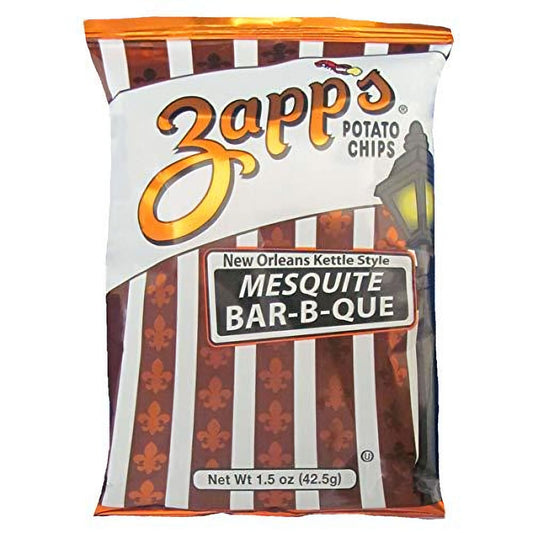 Zapp'S Potato Chips Mesquite BBQ 1.5Oz (PACK of 60)
