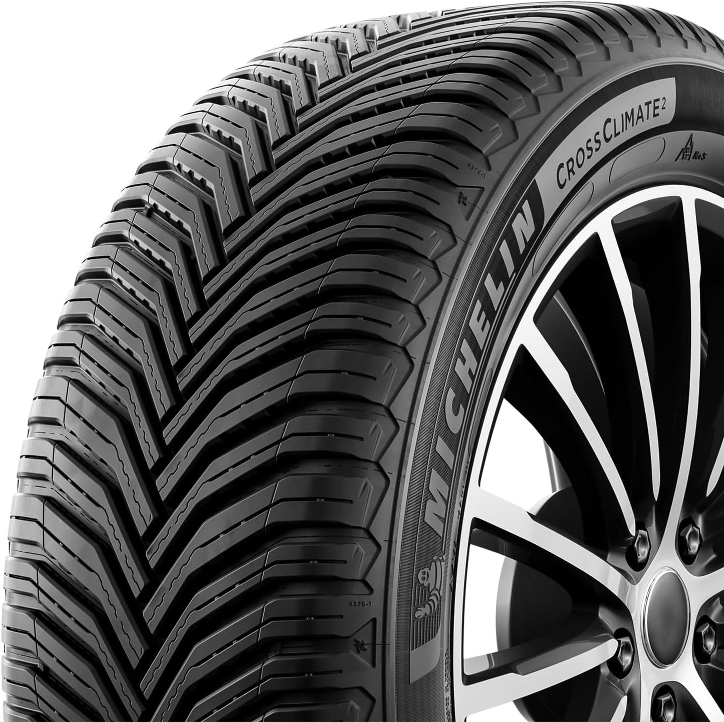 MICHELIN CrossClimate2, All-Season Car Tire, SUV, CUV - 235/55R18 100V