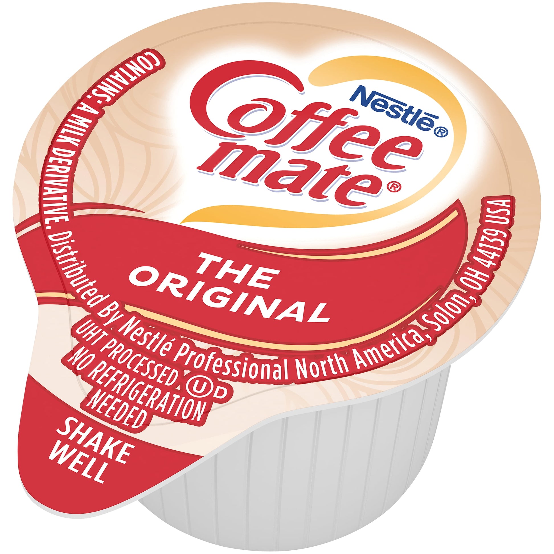 Coffee Mate Original Liquid Coffee Creamer Singles, Lactose-Free Creamer, 0.375 Fl Oz, 180 Ct