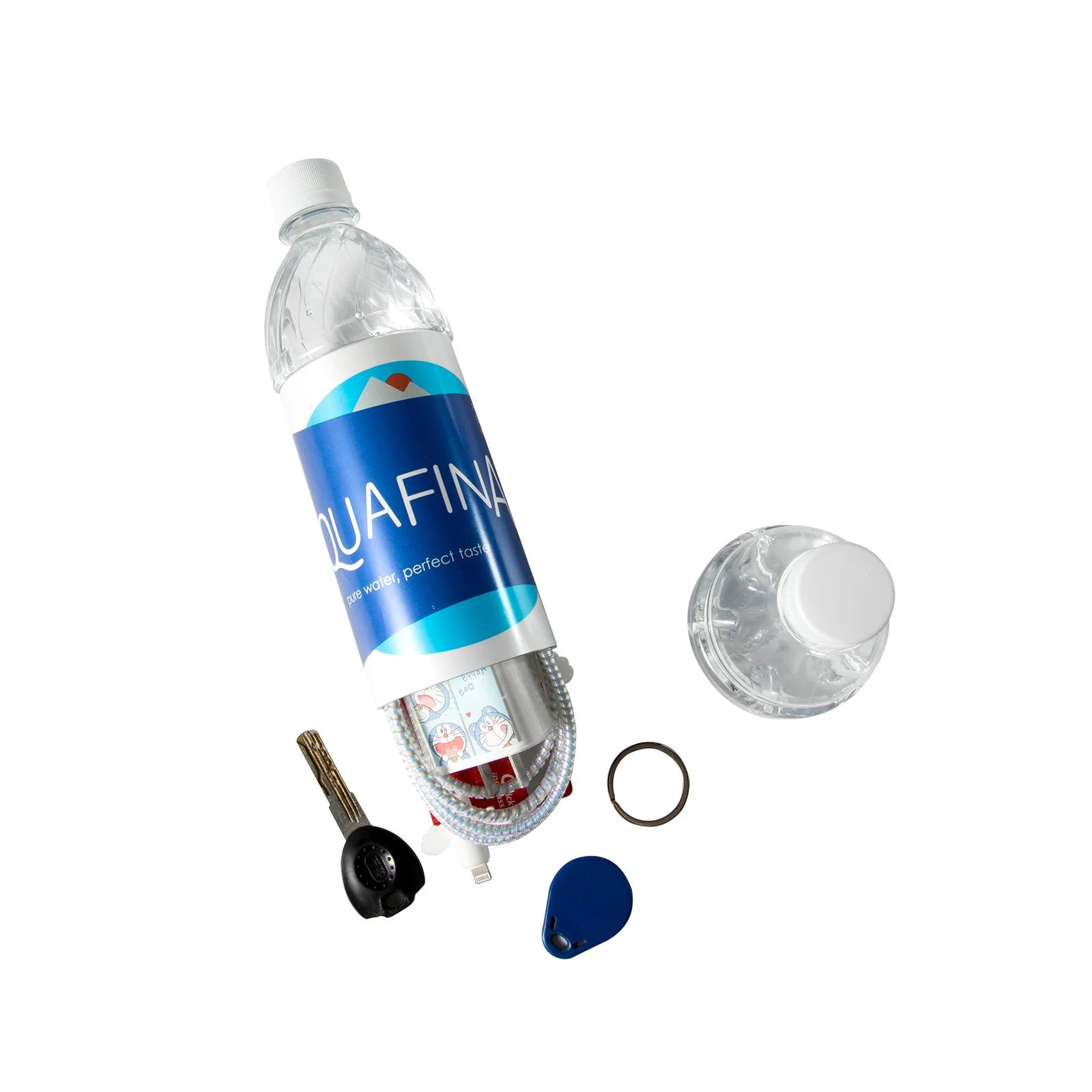 Aquafina Water Bottle Diversion Safe Can Stash Hidden Security Container with a Food Grade Smell Proof Bag