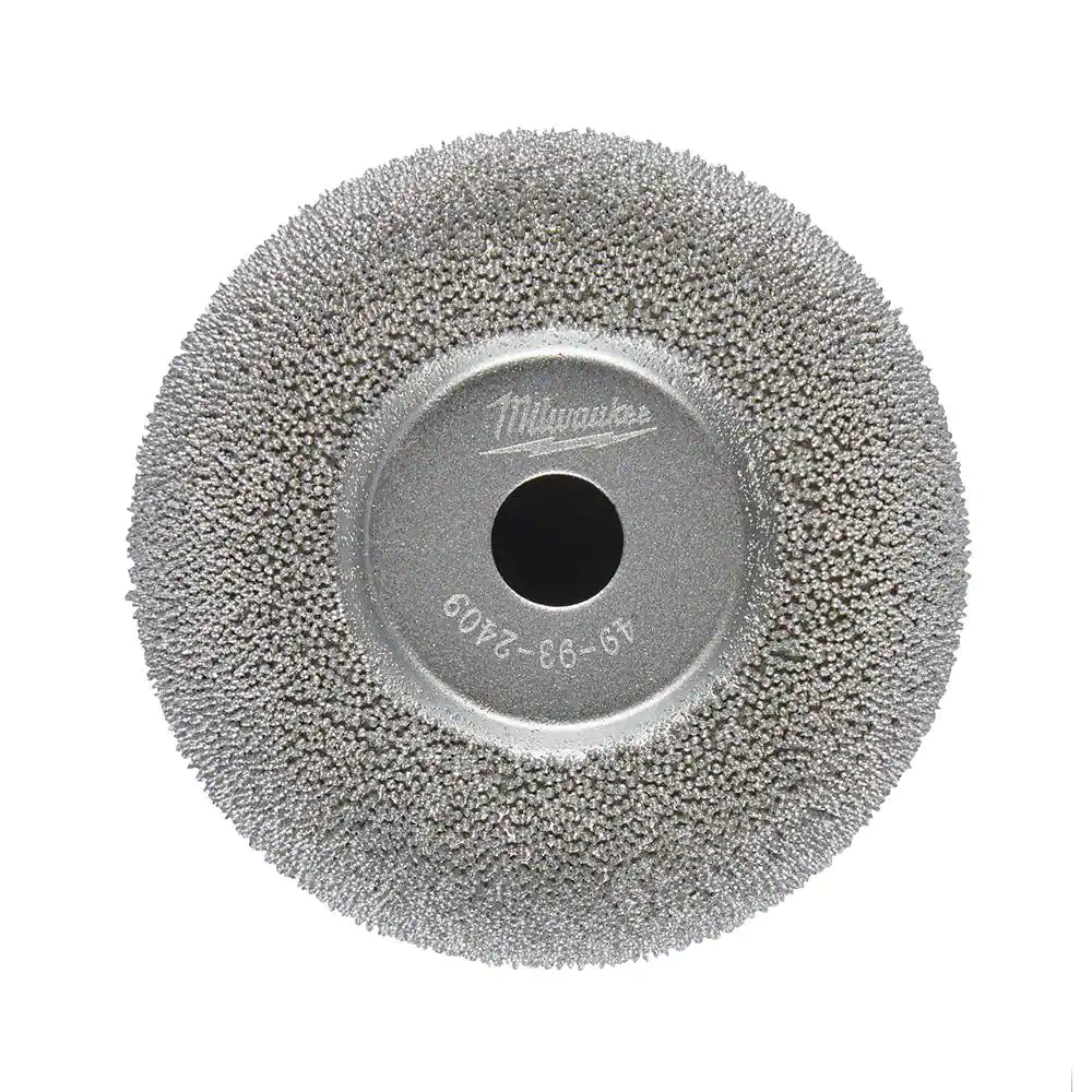 2-1/2 In. Flared Contour Low Speed Tire Buffing Wheel