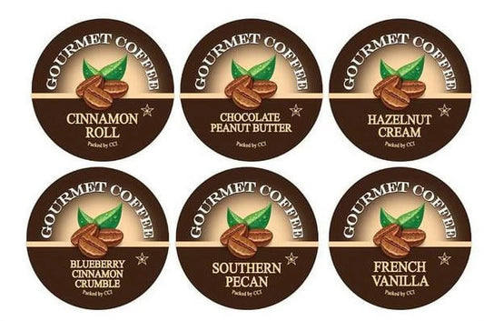 Flavor Lovers Coffee Variety Sampler Pack, 24 Count, Single Serve Cups for Keurig K-Cup Brewers