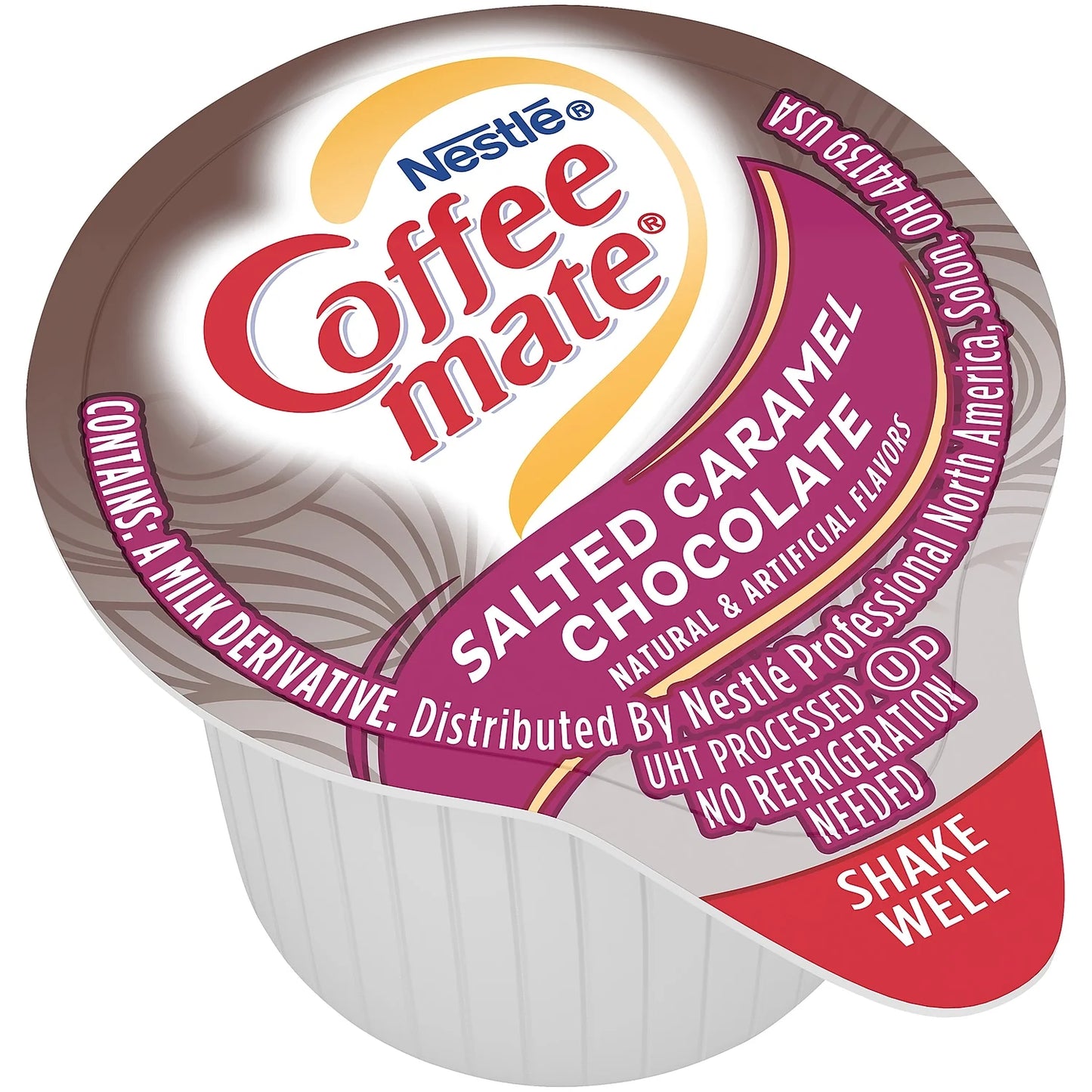 Coffee Mate Salted Caramel Chocolate Non-Dairy Creamer, 0.375 Fl Oz, 50 Count Tubs