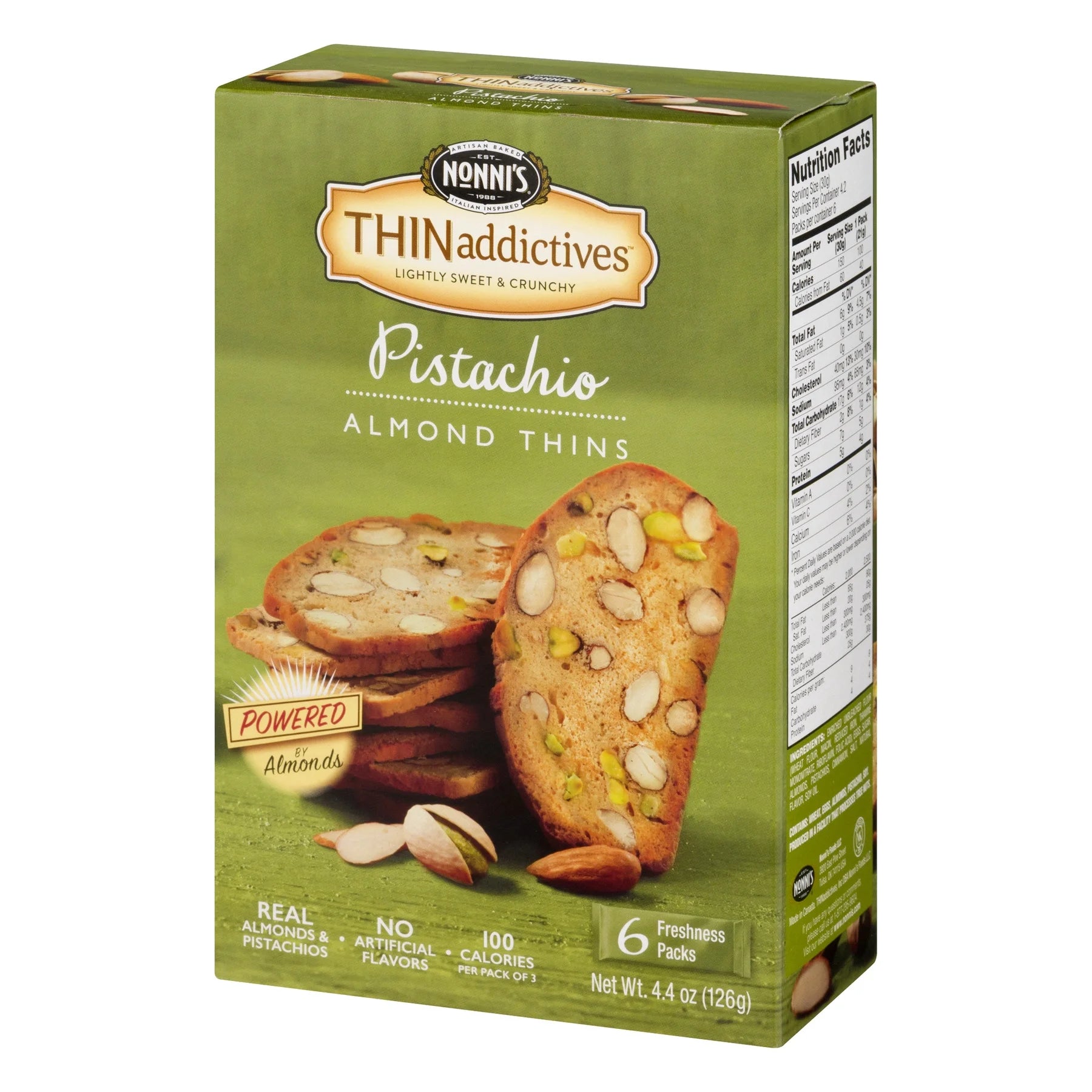 Thinaddictives Thin Addictives Pistachio Almond