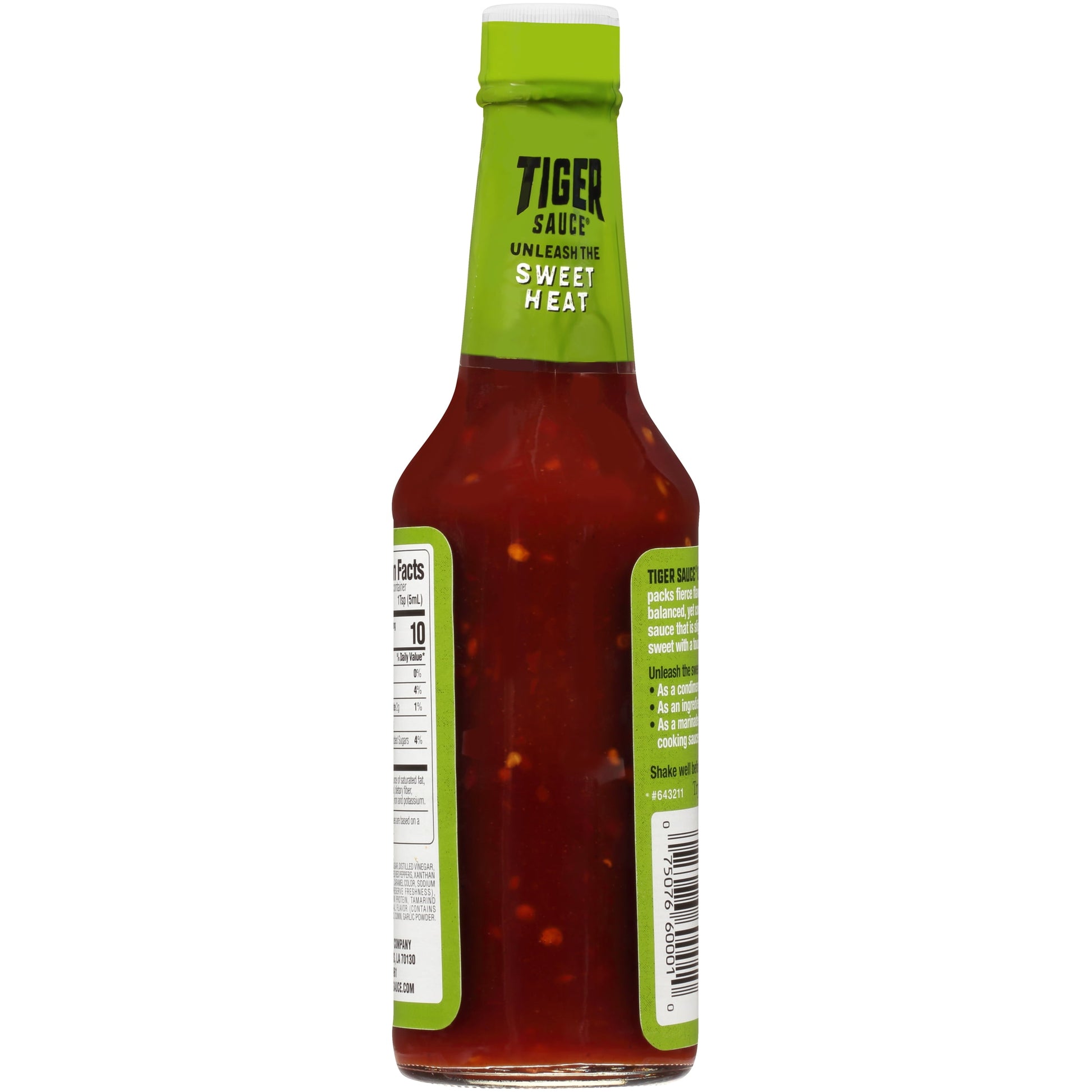 Tiger Sauce Original Hot Sauce, 10 Fl Oz Bottle