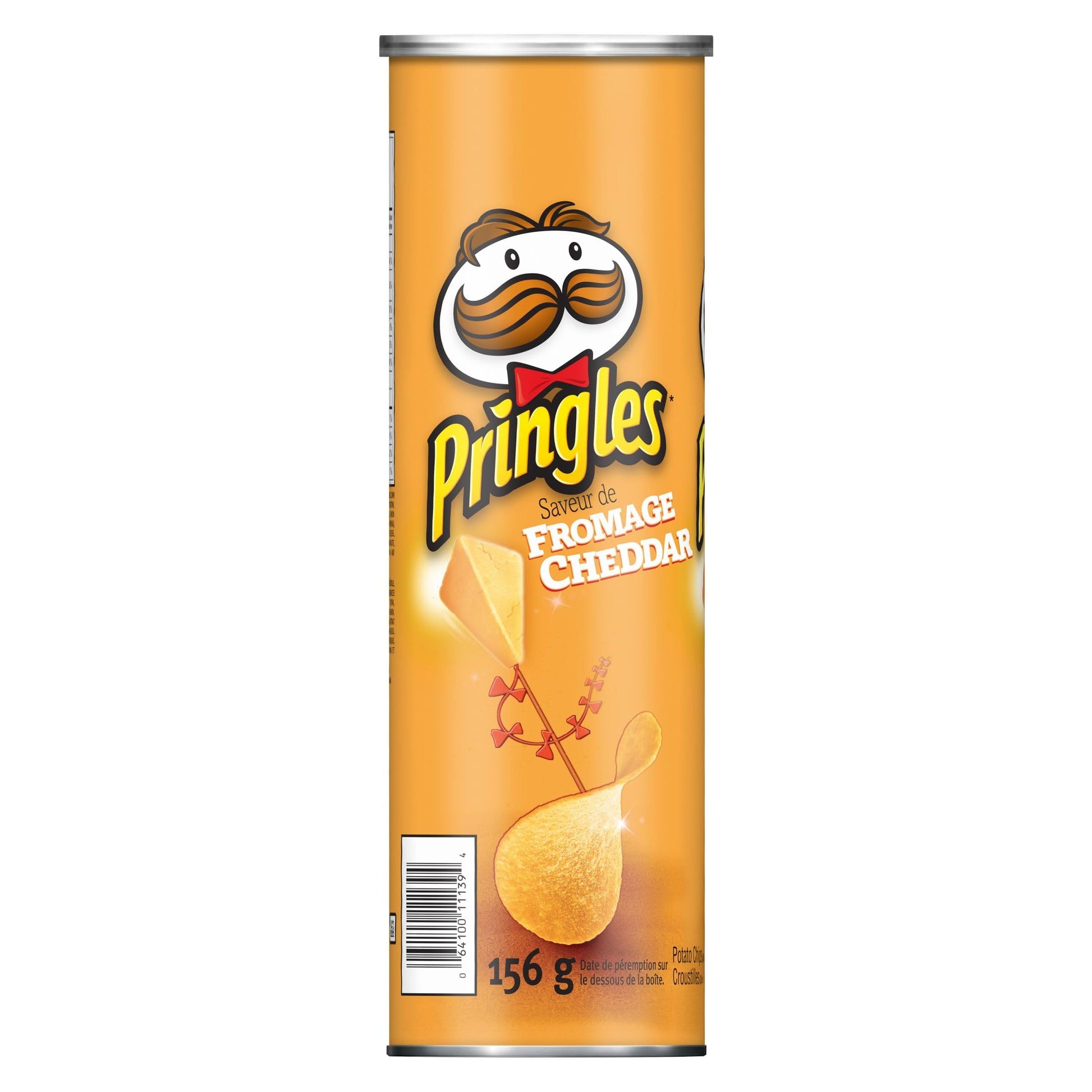 Cheddar Cheese Potato Chips, 156G/5.50Oz Can, (Imported from Canada)